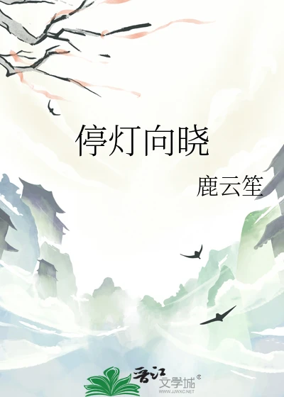 【资源】《停灯向晓》作者：鹿云笙【完结+番外】