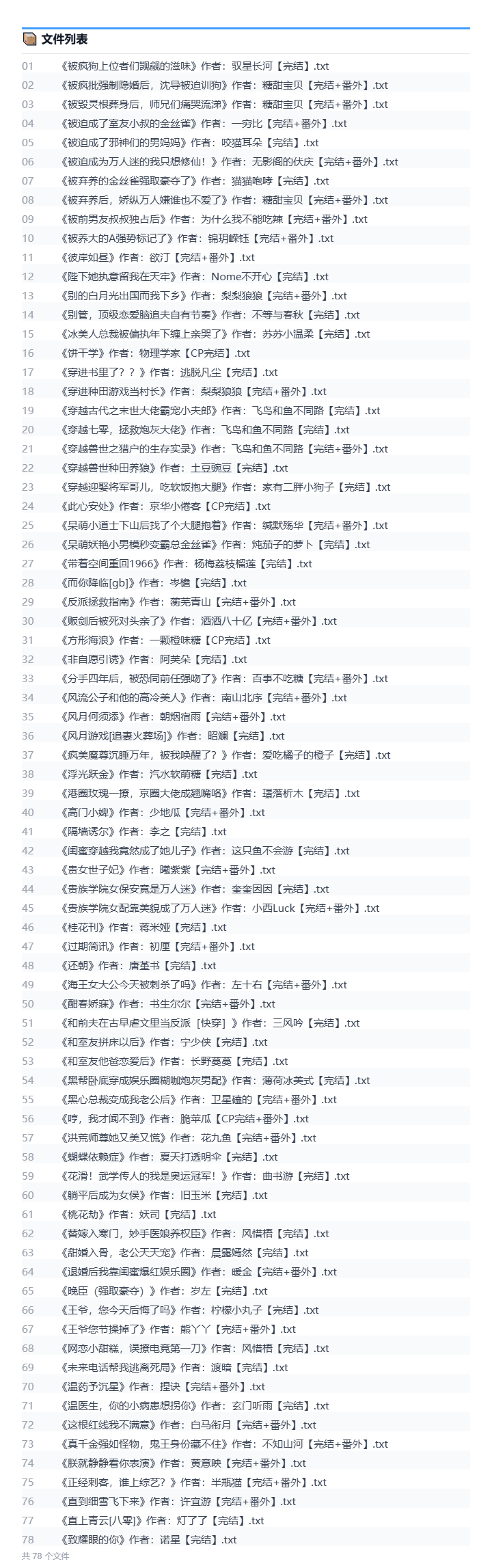 2026年10月15号小说文包更新